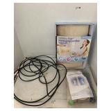 Massaging Lumbar Support, Lumbar Belt, and  Cords