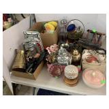 Misc Group, vases, maracas, decorations