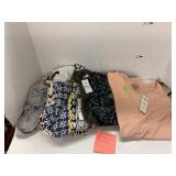 6 Ladies tops w Tags, Chinos, Loft, Vera Bradley
