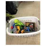 Laundry Basket of Toys