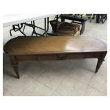 Coffee Table w Drawer, 54 L x 21 W x 16 H inches