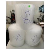 3cnt 50ft Bubble Wrap Rolls