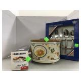 Potpourri Crock, Silverware, Black & Decker