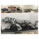 Tiger Decoration Chipped, not Metal?