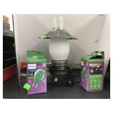 Lamp with 2 Green Party Lights