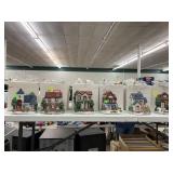 Lighted village pieces