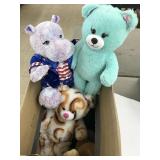 Box of stuffed animals, Build a bear
