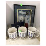 University of Michigan Items & Norte Dame, Cross