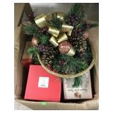 Box of Misc Christmas