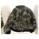 Reversible coat w zip off Sleeves , mossy oak