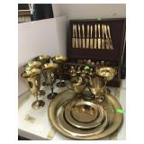 Dirilyte golden Hued Flatware & Table Service,