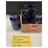 6 Bottles of Black Elderberryï¿½s Gummies expired
