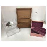 3 Trinket Jewelry Boxes