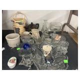 Misc Lot including Roseville Crock