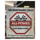 Vintage metal Box, All Power