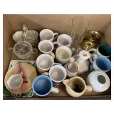 Mugs, Glass, Misc