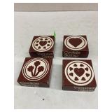 Vienna Glass cookie stamps