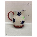 Patriotic pitcher