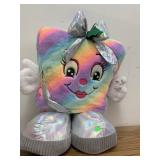 Large Stuffed Pillow toy, Stains