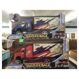 2 Haulerback Toy trucks