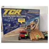 Total Control Racing Track, Baseball Glove, Toy