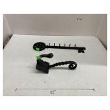 Cast iron key holder and hook