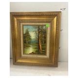 Framed Signed Painting