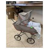 Vntg Baby Carriage Toy