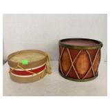Wooden drum decor