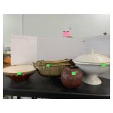 Eagle Dish, Metal Planters, Apple Decor, Bowl