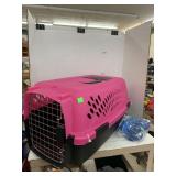 Pet Crate and Toy Balls