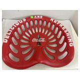 Heavy Cast Iron Coca-Cola Tractor Seat