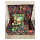 Box, Book, Mickey Mouse Pin