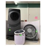 Air Heater, Fan, and Ice Jet Fan - 2 turn on - 1