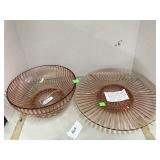 Pair of Vntg Pink anchor shocking