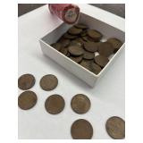 Approx 1 Roll of Wheat Pennies