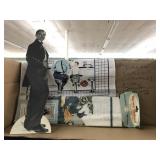 Norman Rockwell Calendar and Cary Grant Stand up