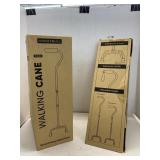 2- Quad-prong stable base walking canes (new)