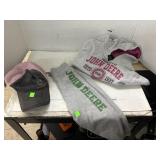 John Deere Hoodie size 4, Pants 4T, Hat