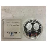 Civil War Battle Flags Commemorative Coin