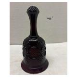 Avon Ruby Glass Decorative Bell