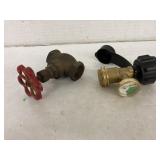 LP tank valve & copper water valve