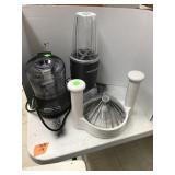 3 Choppers, kitchenaid & nutribullet