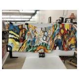 Billy mills Native American Scarf & Olympic Pins