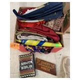 Assorted Fabric Items and Misc