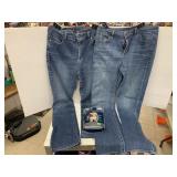 2 Pr Jeans and Menï¿½s Jockey Underwear