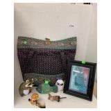 Decorations, Garfield & Large tote, Hole & Stains