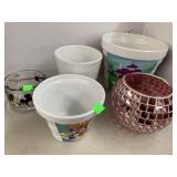 Mickey Mouse Pots, Mickey Cup, Bunny Vase, White