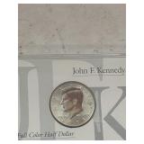 JFK Full Color Half Dollar