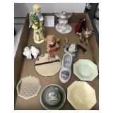 Flat of mixed items, Angel, Deer, Goose